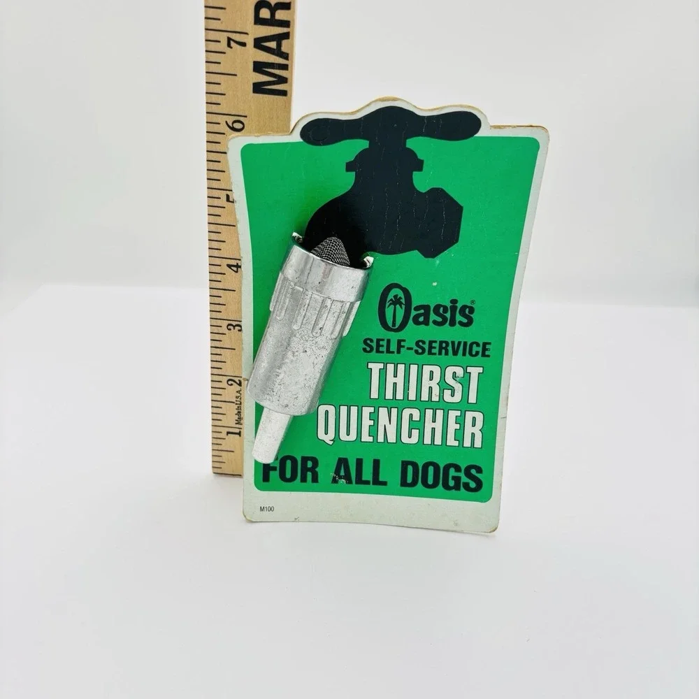 Oasis Thirst Quencher Self Service Faucet Dog Water Drink Aluminum Rust Free